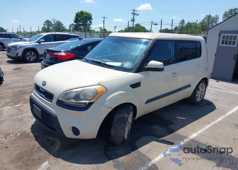 2013 Kia Soul + from USA, damaged, VIN KNDJT2A69D7504893